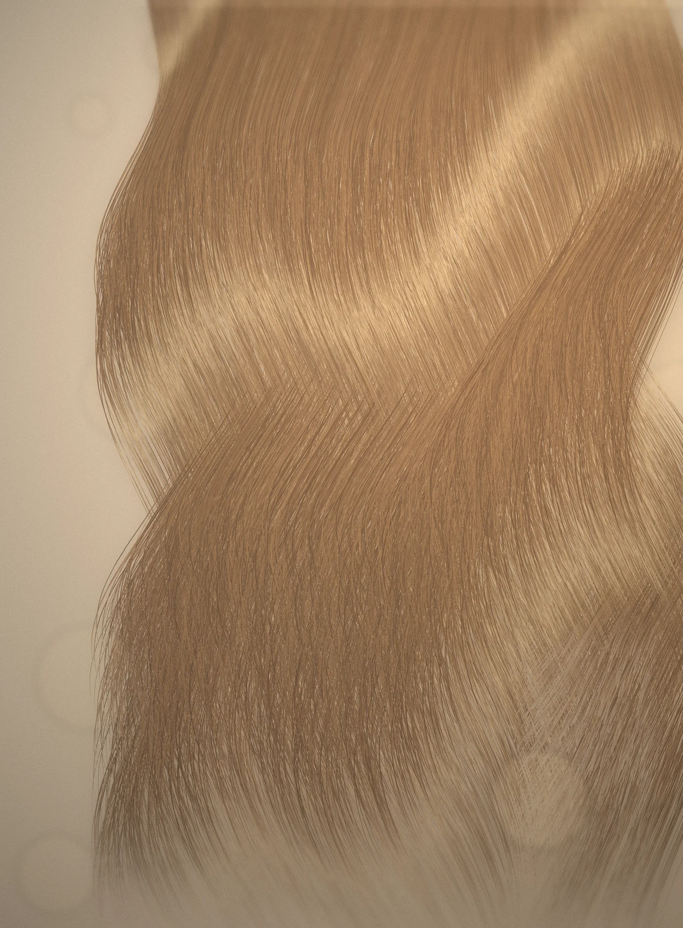 Cabello con ondas suaves y reflejos cálidos